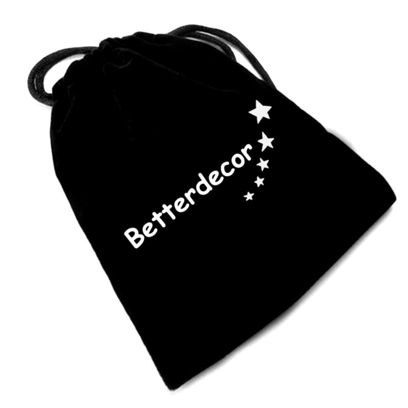 Betterdecor Handmade Feng Shui Obsidian Pi Yao/Pi Xiu Key Chain or Hanging for Wealth Luck Pouch - Image 3